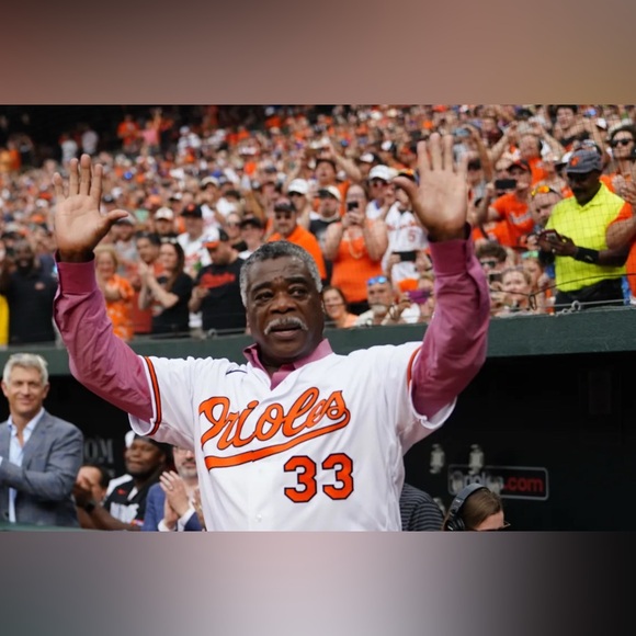 Nike Authentic Baltimore Orioles Eddie Murray Baseball White Jersey Men’s Sz: M - Picture 2 of 8